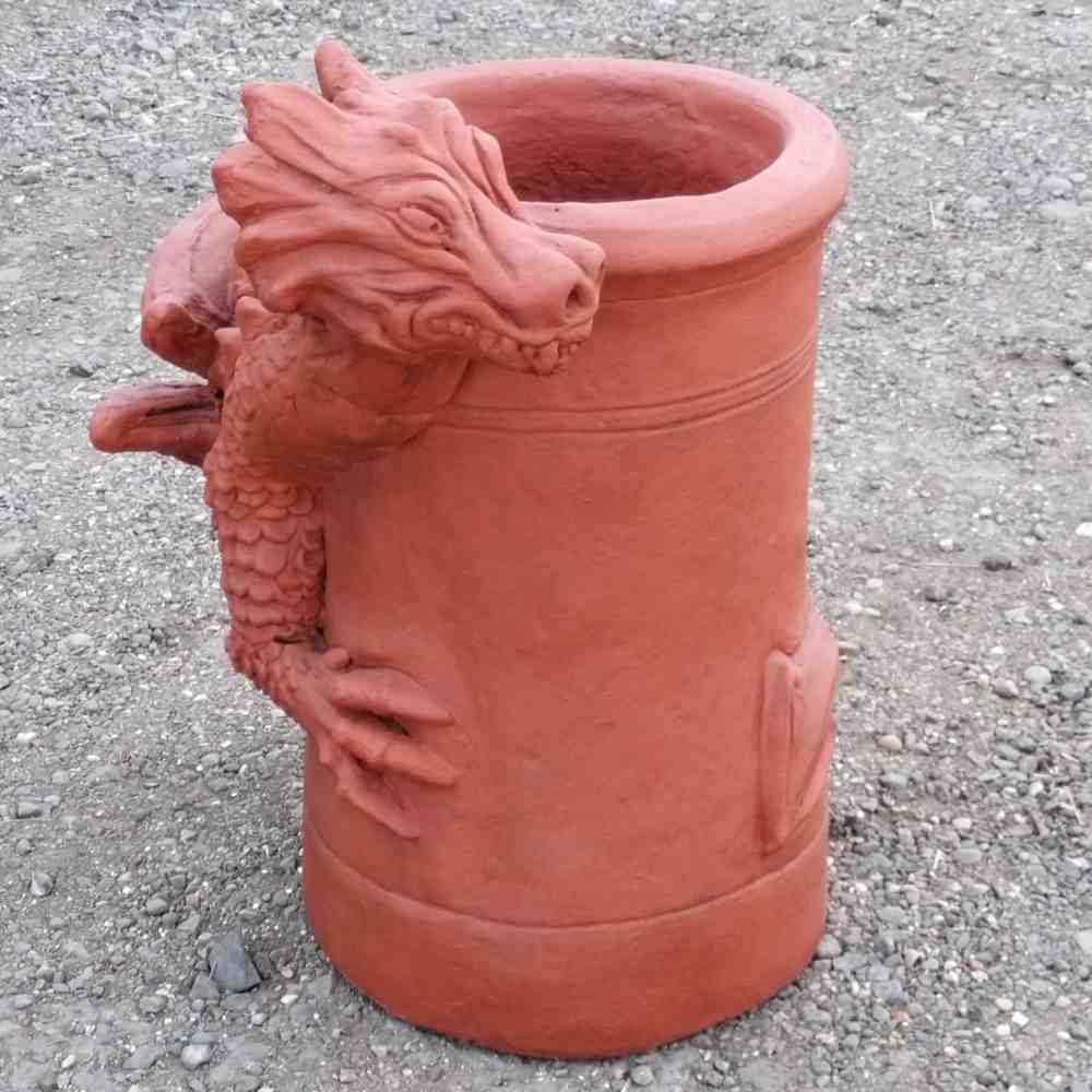 dragon chimney pot smirk